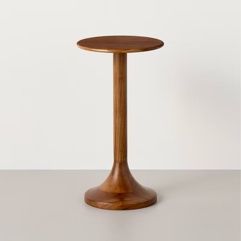 18 tommer træ plantebord sidebord
